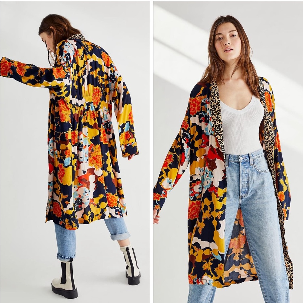 🐆✨ Free People Wild Nights Duster ✨🐆